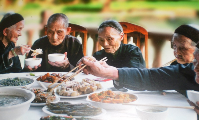 巴马长寿老人